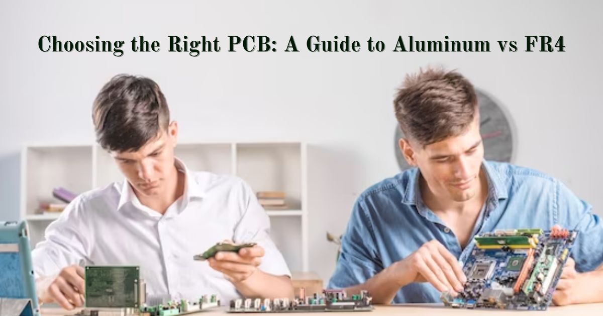 Choosing the Right PCB A Guide to Aluminum vs FR4