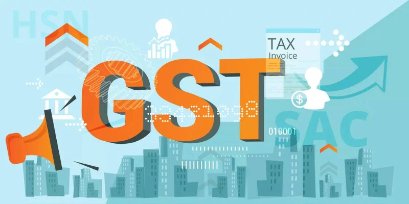What are the key components of the GST structure?
